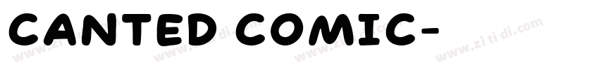 Canted Comic字体转换